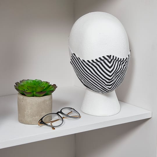 FloraCraft® SmoothFōM® White Foam Faceless Head